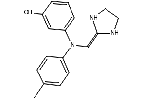 Phentolamine structure, CAS 50-60-2