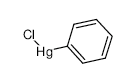 Phenylmercuric chloride structure, CAS 100-56-1