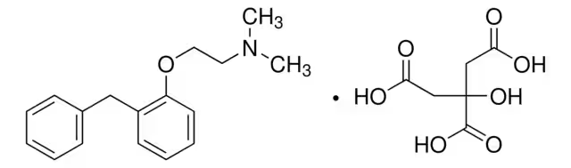 Phenyltoloxamine citrate structure, CAS 1176-08-5
