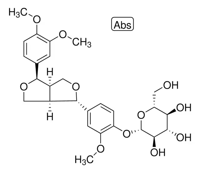 Phillyrin structure, CAS 487-41-2