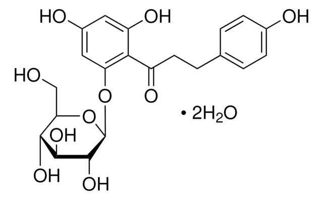 Phlorizin dihydrate structure, CAS 7061-54-3
