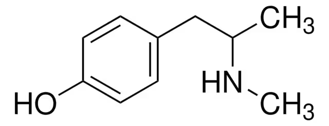 p-Hydroxymethamphetamine structure, CAS 370-14-9