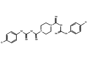 Picloxydine structure, CAS 5636-92-0