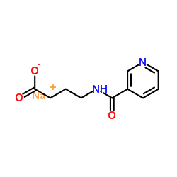 Pikamilone sodium salt structure, CAS 62936-56-5