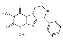Pimefylline structure, CAS 10001-43-1