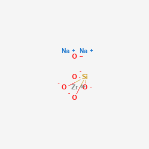 Sodium zirconium silicate structure, CAS 12027-83-7