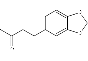 piperonyl acetone structure, CAS 3160-37-0