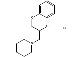 Piperoxan structure, CAS 59-39-2