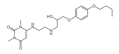 Pirepolol structure, CAS 69479-26-1
