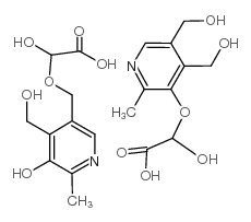 Piridoxilate structure, CAS 24340-35-0