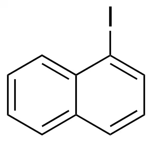 1-Iodonaphthalene structure, CAS 90-14-2