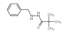 Pivhydrazine structure, CAS 306-19-4