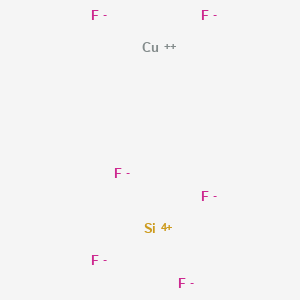 Cupric fluorosilicate structure, CAS 12062-24-7