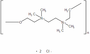 Polixetonium chloride structure, CAS 31512-74-0