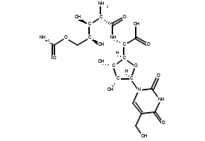 Polyoxin B structure, CAS 19396-06-6