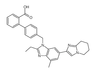 Pomisartan structure, CAS 144702-17-0