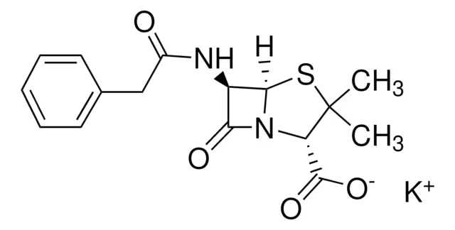 Potassium benzylpenicillin structure, CAS 113-98-4