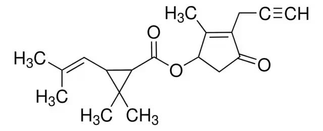 Prallethrin structure, CAS 23031-36-9