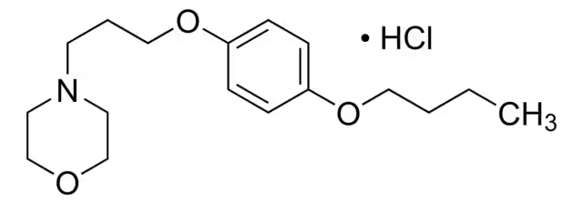 Pramoxine hydrochloride structure, CAS 637-58-1