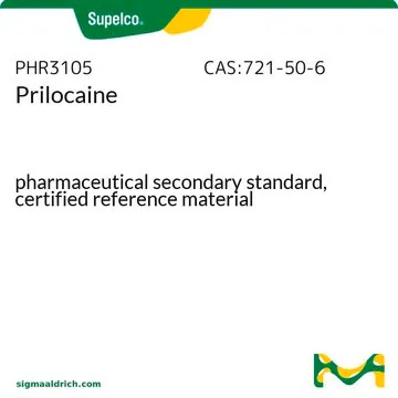 Prilocaine structure, CAS 721-50-6