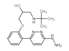 Prizidilol structure, CAS 59010-44-5