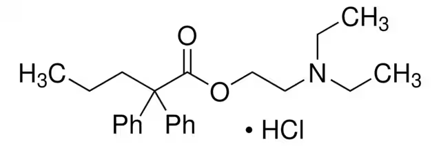 Proadifen hydrochloride structure, CAS 62-68-0