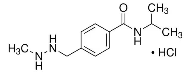 Procarbazine structure, CAS 671-16-9