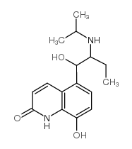 Procaterol structure, CAS 72332-33-3