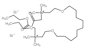 Prodeconium bromide structure, CAS 3690-61-7