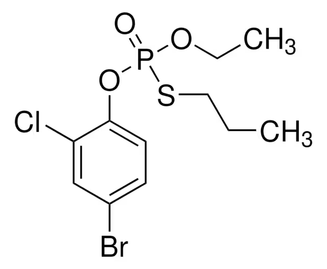 Profenofos structure, CAS 41198-08-7