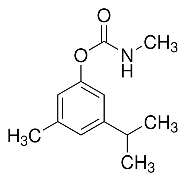 Promecarb structure, CAS 2631-37-0