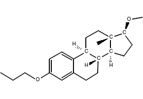Promestriene structure, CAS 39219-28-8