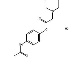 Propacetamol hydrochloride structure, CAS 66532-86-3