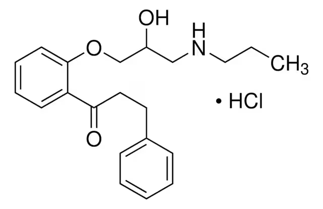 Propafenone hydrochloride structure, CAS 34183-22-7