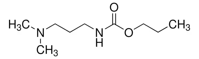 Propamocarb structure, CAS 24579-73-5
