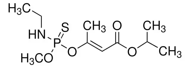 Propetamphos structure, CAS 31218-83-4