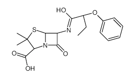 Propicillin structure, CAS 551-27-9
