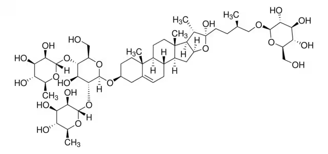 Protodioscin structure, CAS 55056-80-9