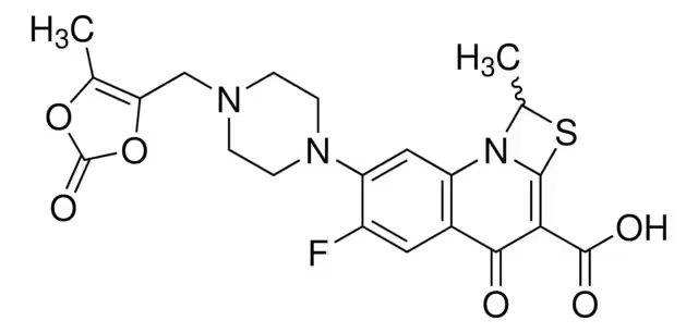 Prulifloxacin structure, CAS 123447-63-2