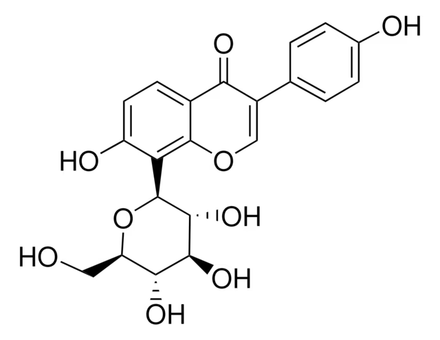 Puerarin structure, CAS 3681-99-0