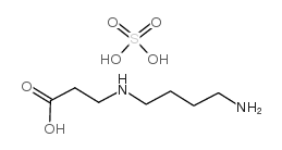 Putreanine sulfate salt structure, CAS 27561-78-0