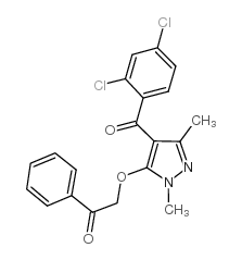 Pyrazoxyfen structure, CAS 71561-11-0