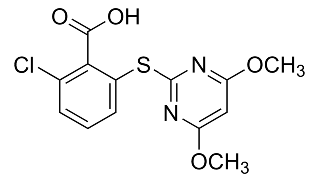 Pyrithiobac sodium structure, CAS 123343-16-8