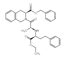 Quinapril benzylester structure, CAS 82586-54-7