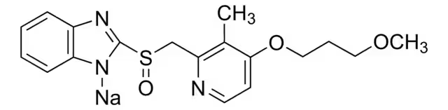 Rabeprazole Sodium structure, CAS 117976-90-6