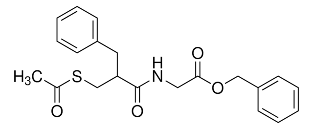 Racecadotril structure, CAS 81110-73-8