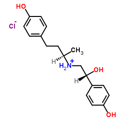Ractopamine hydrochloride structure, CAS 90274-24-1