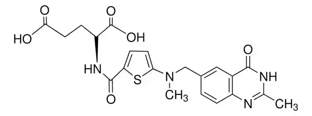 Raltitrexed structure, CAS 112887-68-0
