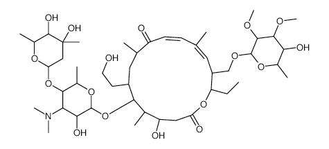 Relomycin structure, CAS 1404-48-4