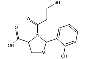 Rentiapril structure, CAS 80830-42-8